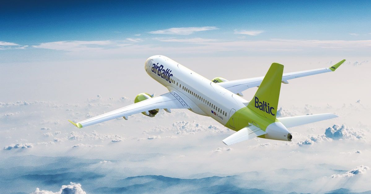 Operatorul Air Baltic a lansat cursa Chișinău-Riga. Zborurile vor fi operate de două ori pe săptămână