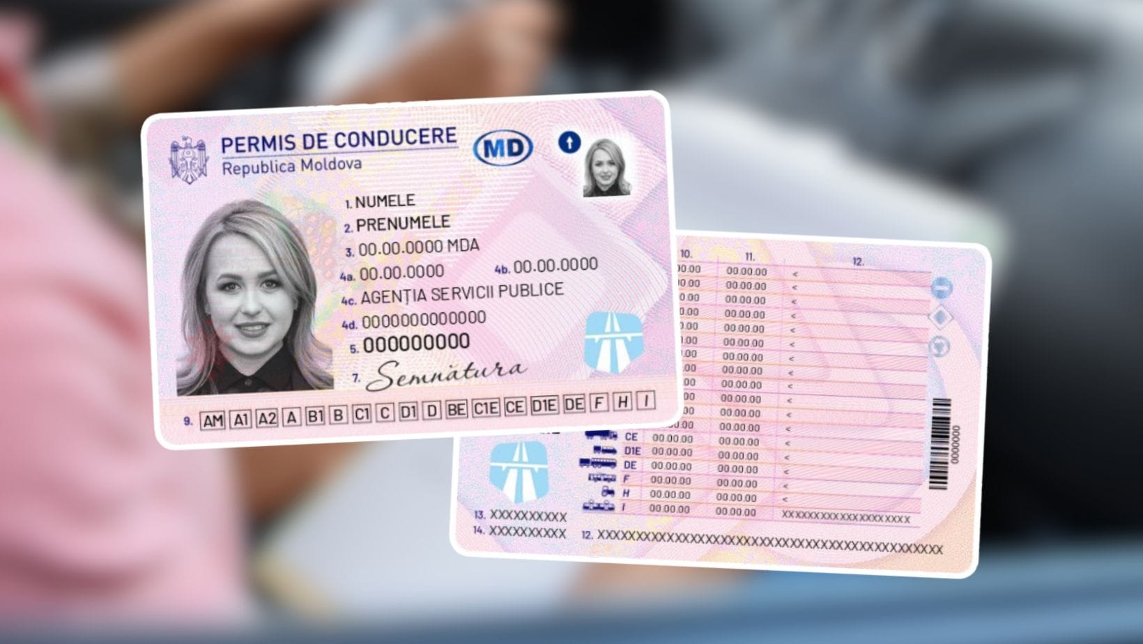 FOTO/ Conducătorii auto vor avea un nou permis de conducere - vor fi ...