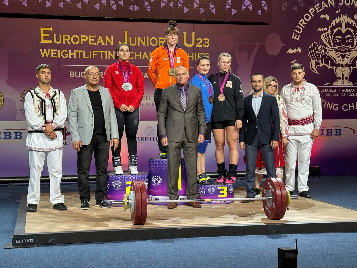 Medalie de bronz pentru R. Moldova la Campionatul European de Haltere