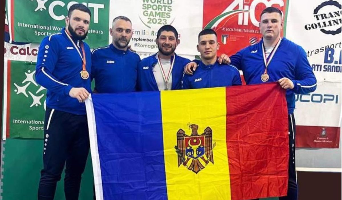 FOTO/ Sportivii moldoveni au obținut cinci medalii la Campionatele Mondiale de Jocuri Sportive CSIT 2023