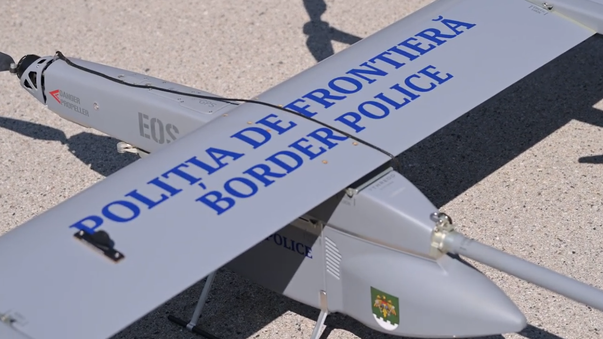 FOTO/ VIDEO Subdiviziunile Poliției de Frontieră au primit drone în valoare de peste șapte milioane de lei