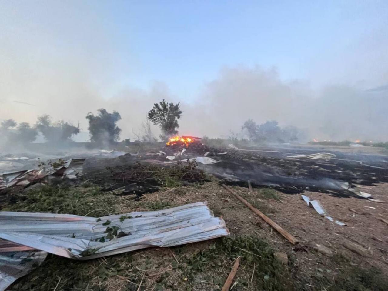 FOTO/ Trupele ruse au atacat regiunile Odesa și Dnipropetrovsk. Au fost doborâte peste 20 de drone