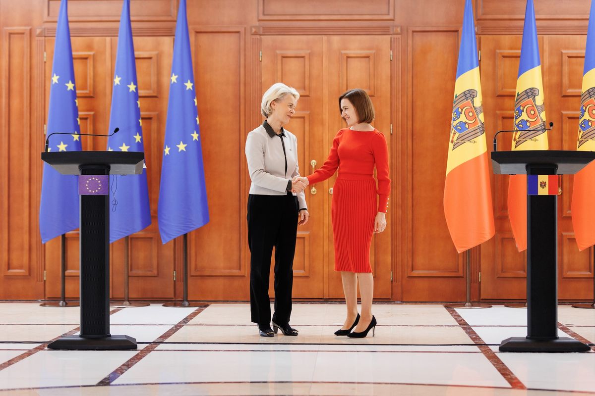 Ursula von der Leyen, la Chișinău: „R. Moldova a demonstrat cât de europeană este. Faceți progrese extraordinare”