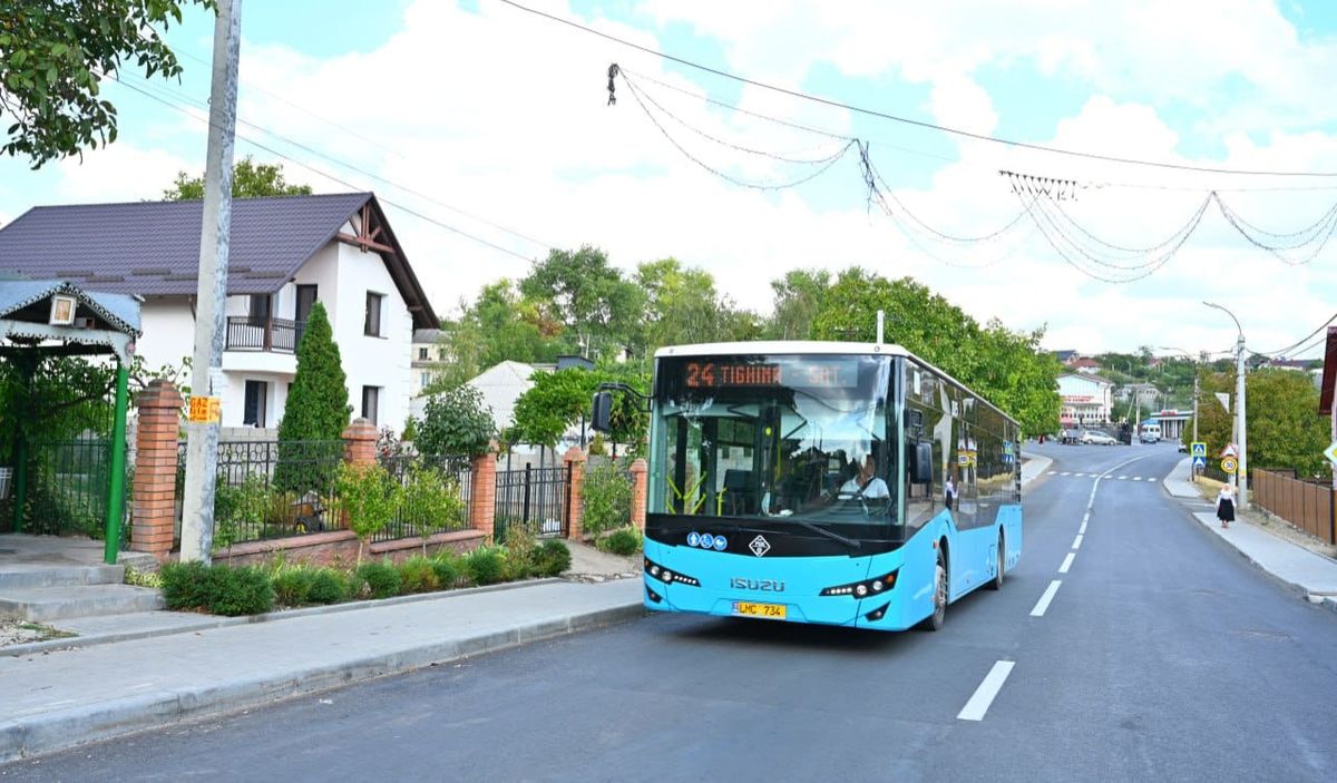 Itinerarul rutei municipale de autobuz nr. 24, care face legătura cu satul Coloniţa, a fost prelungit