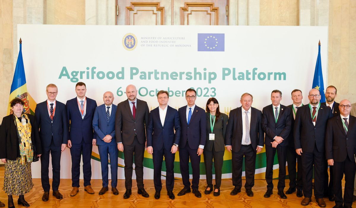 La Chișinău a fost lansată Platforma de Parteneriat Agroalimentar. La eveniment participă 11 state din UE