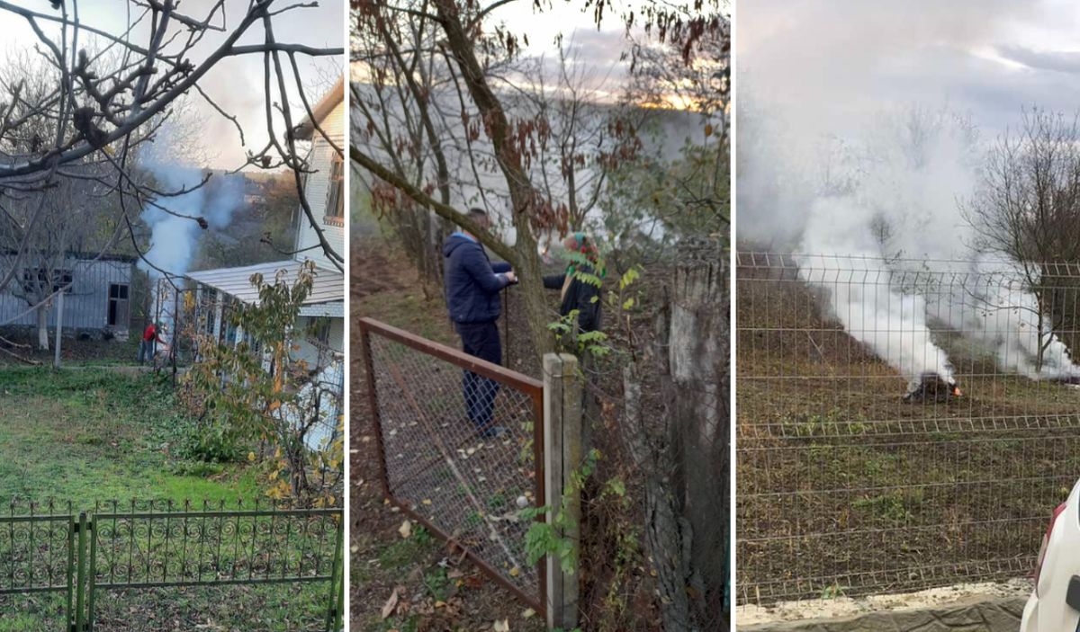 FOTO/ Moldovenii continuă să ardă ilegal deșeuri. Inspectorii de mediu au desfășurat razii în mai multe raioane