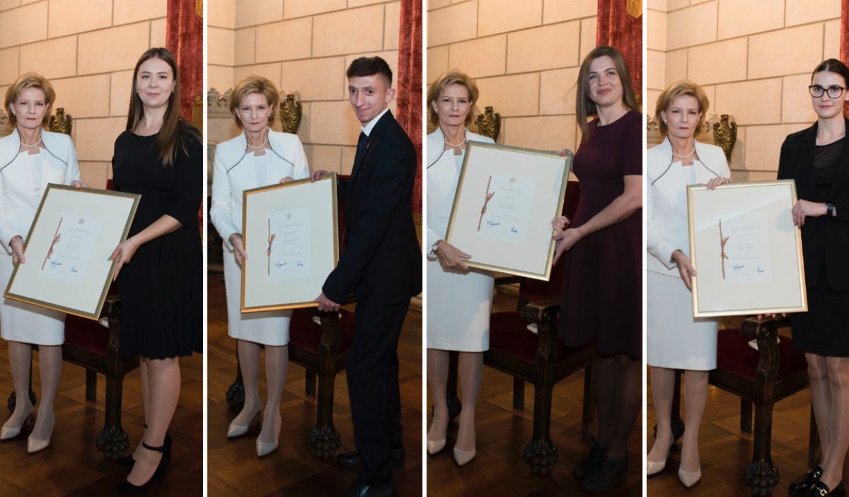 FOTO/ Patru studenți din R. Moldova au fost premiați cu Burse Regale din partea Casei Regale a României