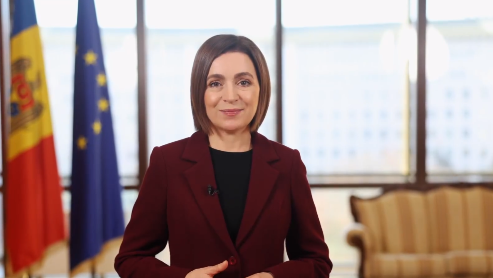 VIDEO/ Maia Sandu anunță că va candida la alegerile prezidențiale din 2024 și solicită organizarea unui referendum