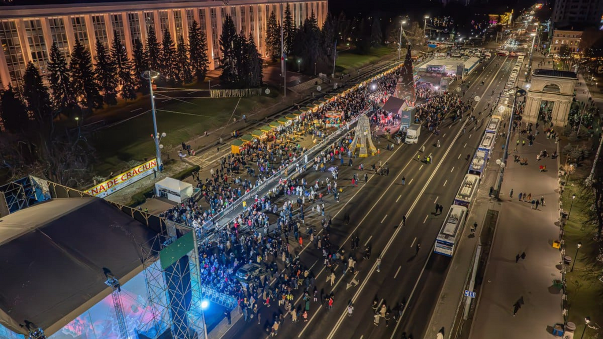 Programul concertului organizat în centrul capitalei. Transportul public va avea un program special