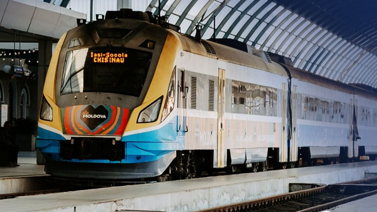 Cursa de tren Chișinău-Iași își sistează activitatea. Ce spune Calea Ferată