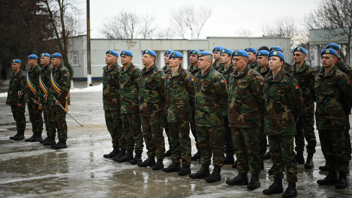 Un nou contingent al Armatei Naționale pleacă în misiunea de menținere a păcii din Kosovo