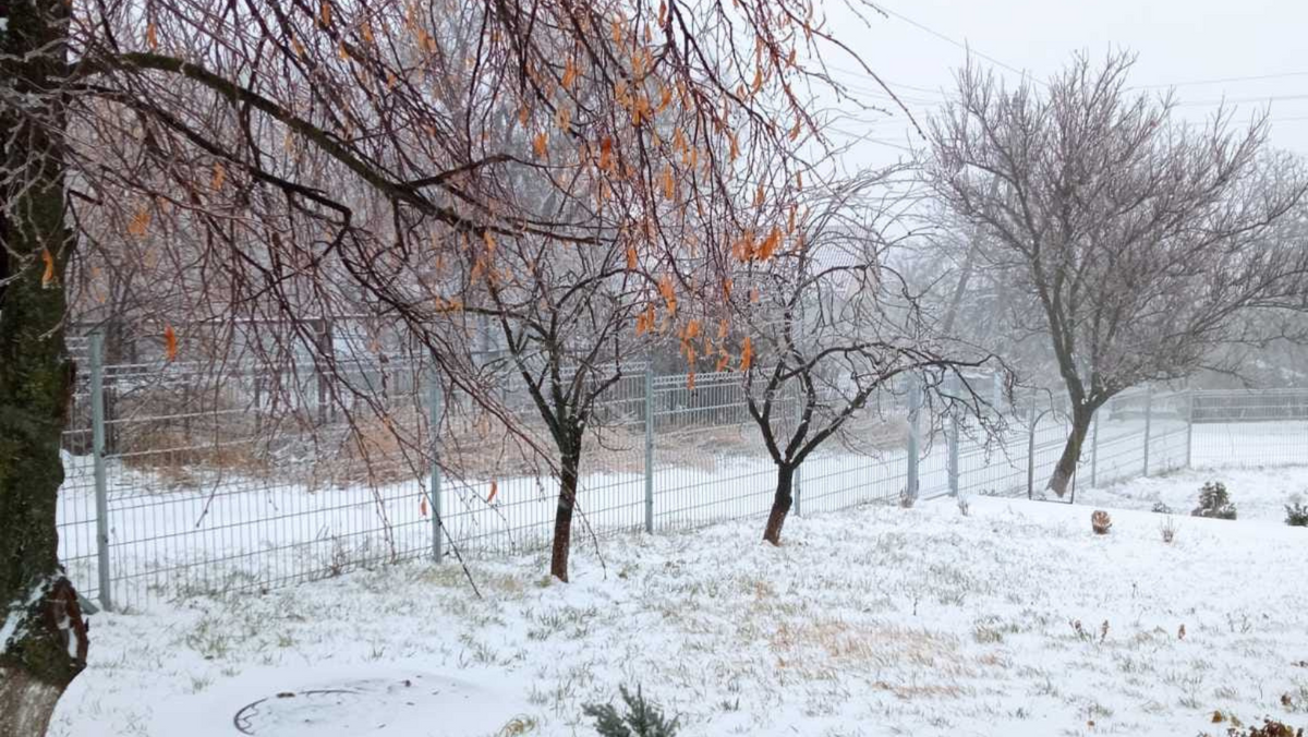 Codul portocaliu de ninsori, schimbat în cod galben: Temperatura medie zilnică va scădea cu 5-10°C