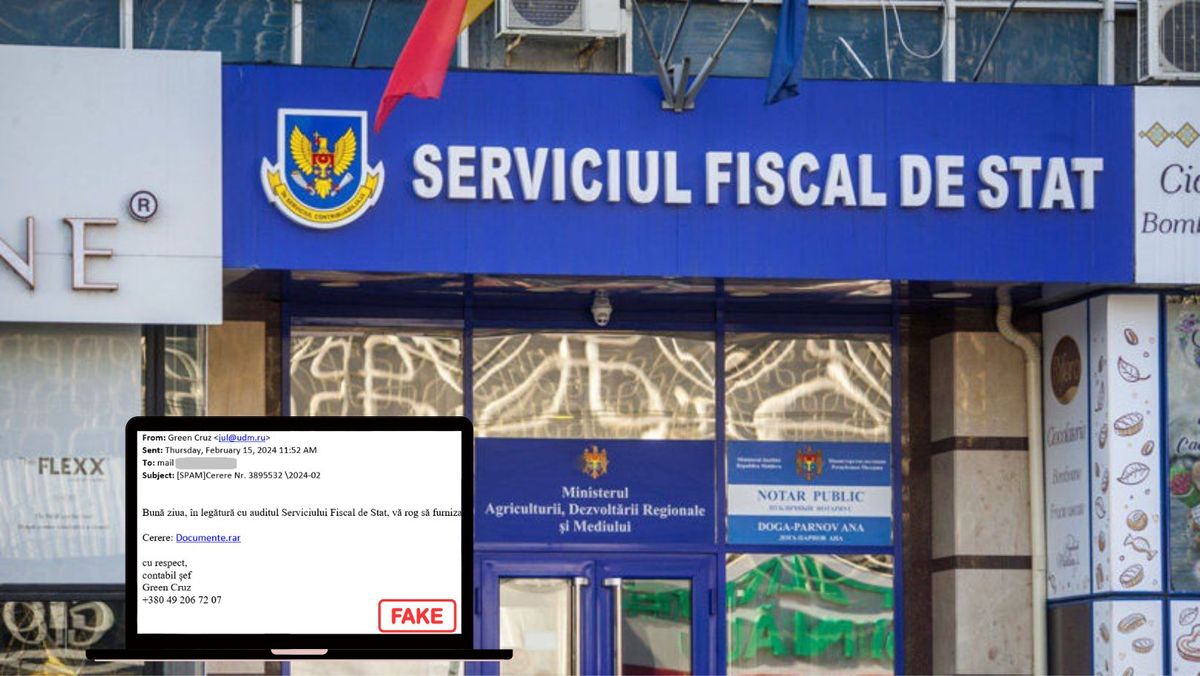 Serviciul Fiscal de Stat atenționează despre o nouă schemă de escrocherie