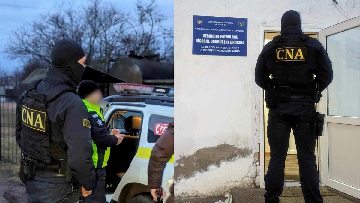 Cinci polițiști din nordul țării au fost reținuți pentru corupere pasivă