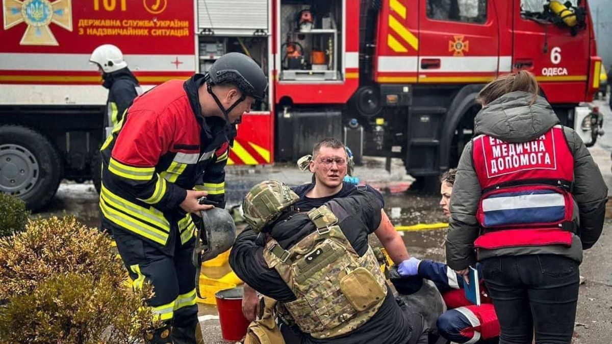 Atac asupra Odesei, în timpul unei misiuni de salvare: Un pompier și un medic, uciși pe loc
