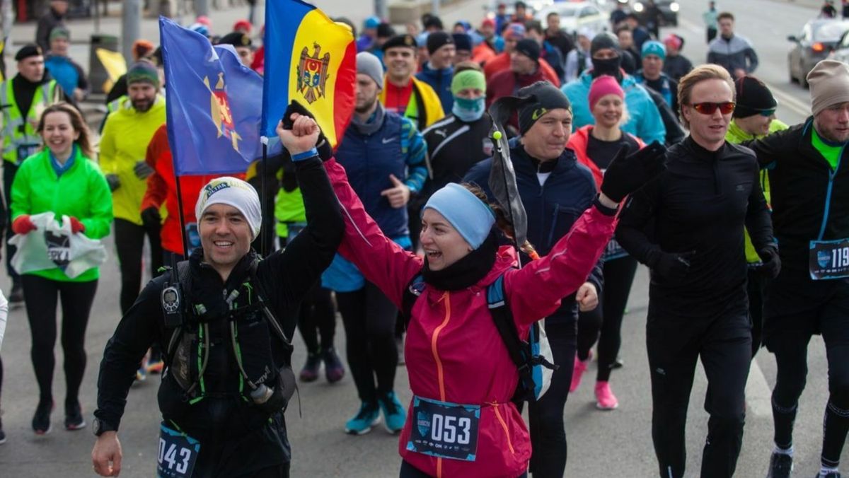 Din Chișinău până la București. Circa 200 de alergători vor participa la Ultramaratonul internațional Rubicon