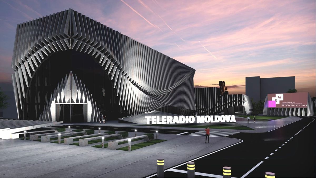 GALERIE FOTO/ Compania „Teleradio-Moldova” va avea un sediu modern. Cum ar putea arăta acesta