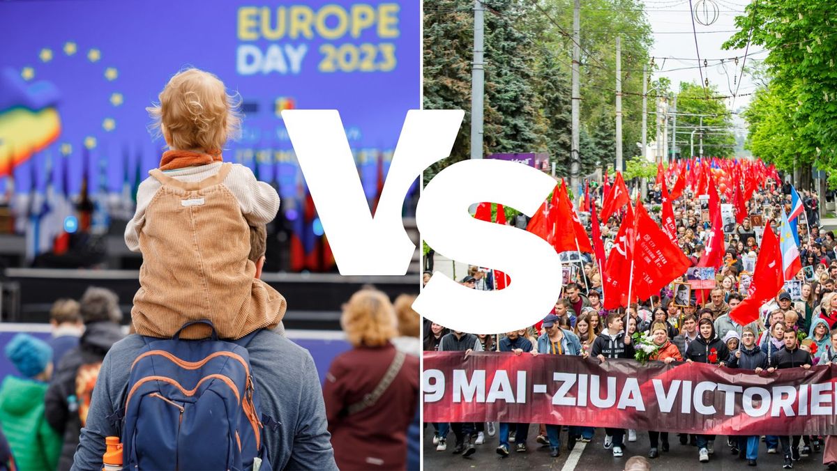 Ziua Victoriei versus Ziua Europei. Ce sărbătoresc cetățenii R. Moldova pe 9 mai / SONDAJ