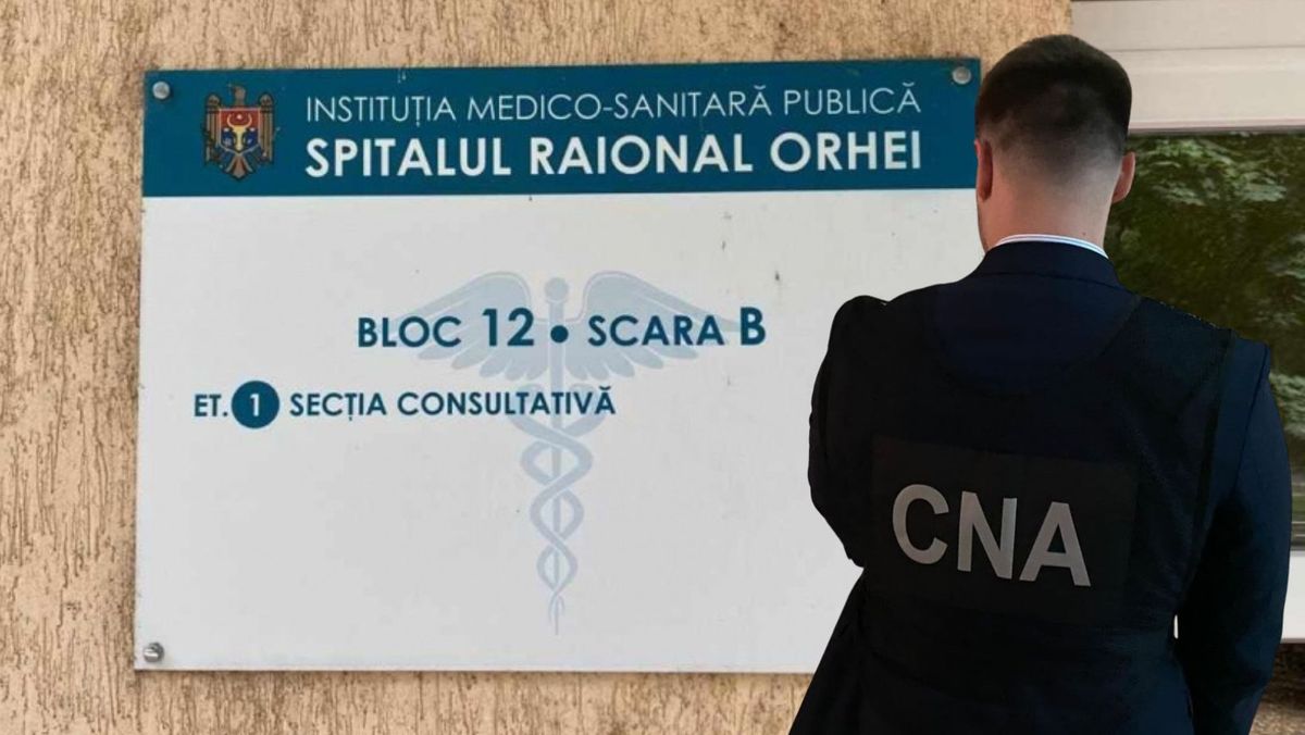 Percheziții la Spitalul Raional Orhei: Doi angajați, în vizorul ofițerilor CNA și al procurorilor anticorupție