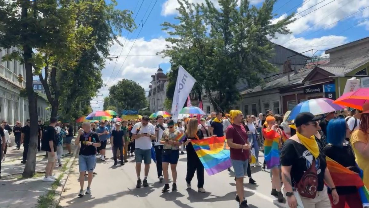 La Chișinău are loc Marșul Pride, în susținerea comunității LGBT