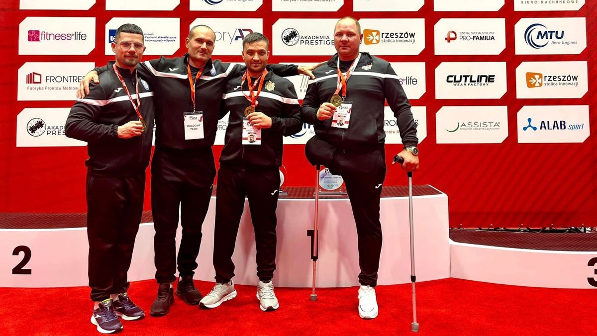 R. Moldova, pe podium la Campionatul Mondial de Kettlebell și Para Kettlebell. Câte medalii a cucerit lotul național