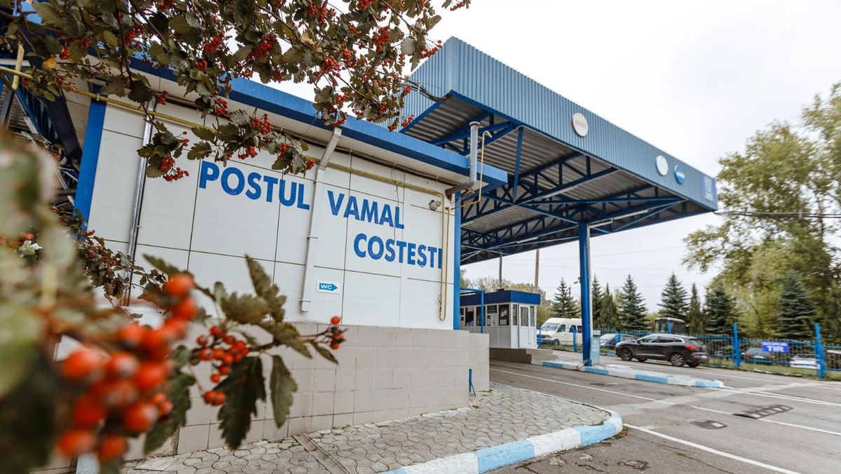 Lucrări pe barajul Stânca – Costești. Călătorii sunt îndemnați să opteze pentru alte puncte de trecere a frontierei