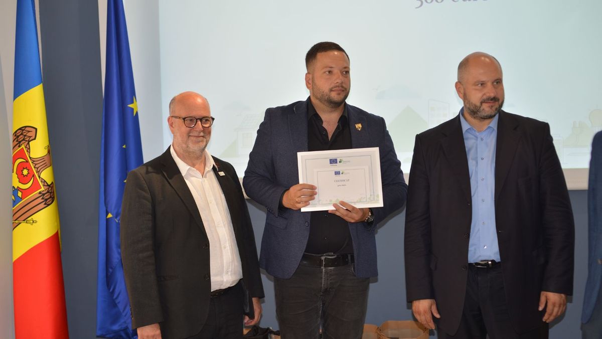 Mai multe primării din R. Moldova au fost premiate pentru promovarea energiei durabile