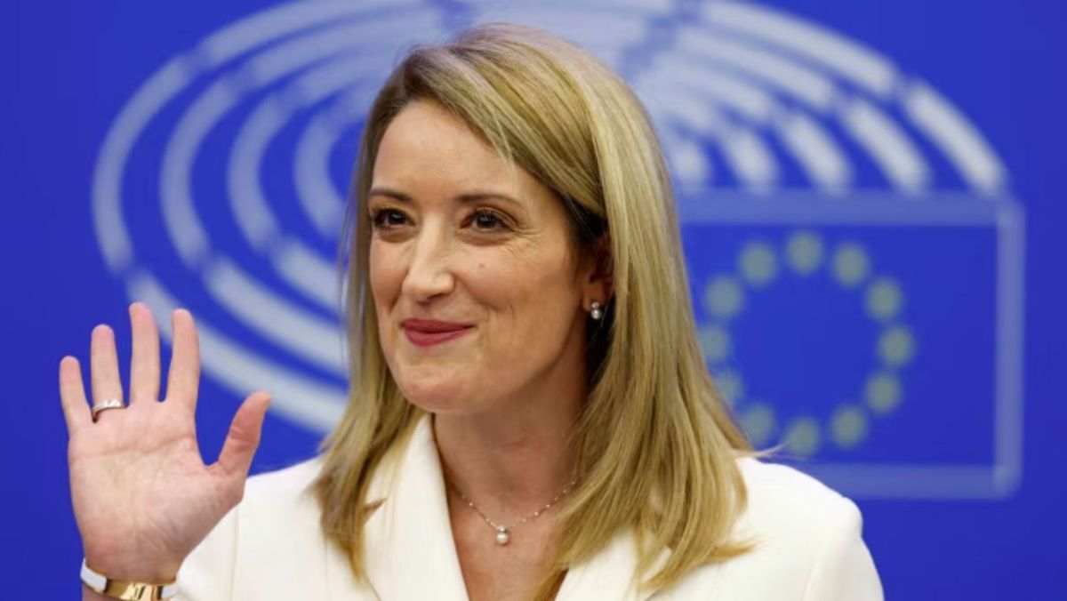 Roberta Metsola a fost realeasă președintă a Parlamentului European