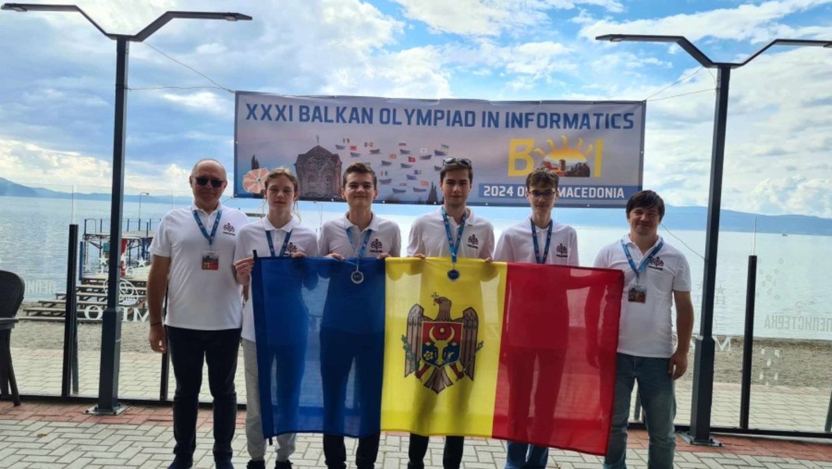 R. Moldova, medaliată cu argint și bronz la Olimpiada Balcanică de Informatică