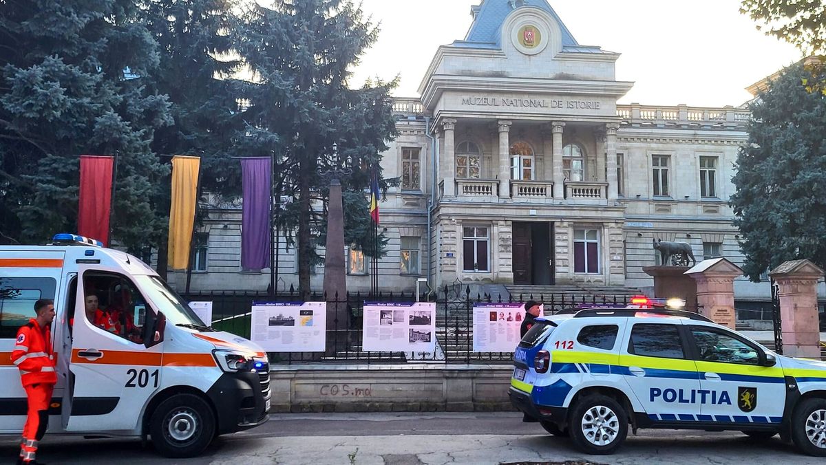 Muzeul Național de Istorie a Moldovei și-a sistat activitatea pentru 24 de ore, după alerta cu bombă de ieri