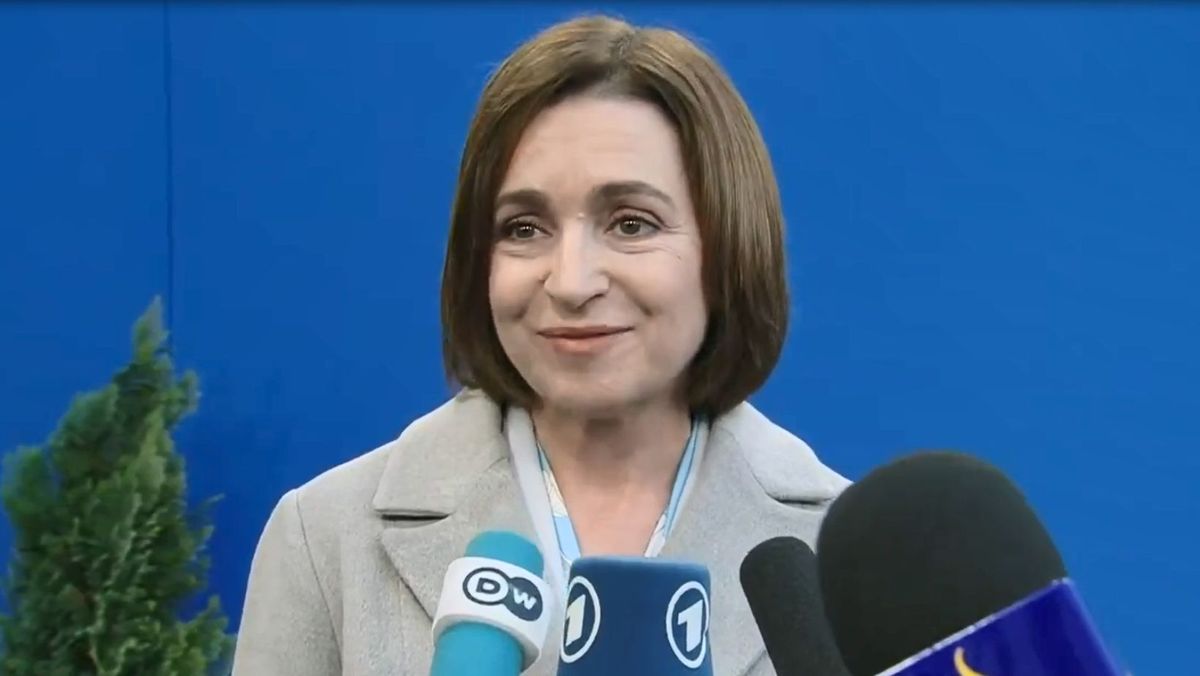 Maia Sandu, la summitul CPE: „Vrem ca moldovenii să decidă pentru R. Moldova, nu banii rusești” - VIDEO