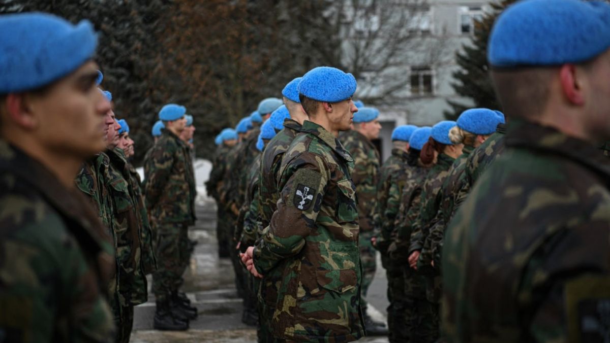 Un nou contingent de militari ai Armatei Naționale pleacă în misiunea de menținere a păcii din Kosovo