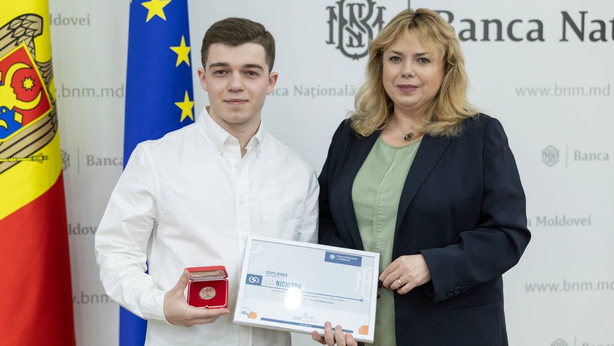 Câștigătorii concursului de design „Simbolul leului moldovenesc”, premiați de Banca Națională a Moldovei