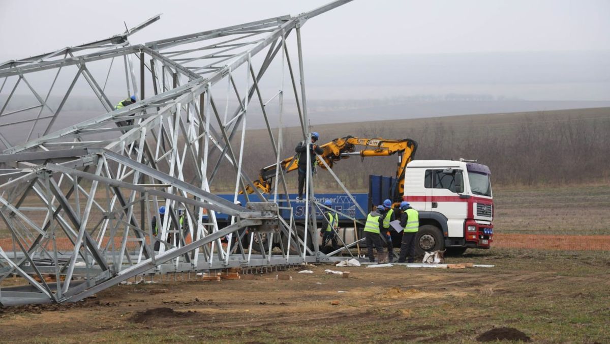 De săptămâna viitoare, mai mulți muncitori vor lucra pe șantierele Liniei electrice Vulcănești – Chișinău