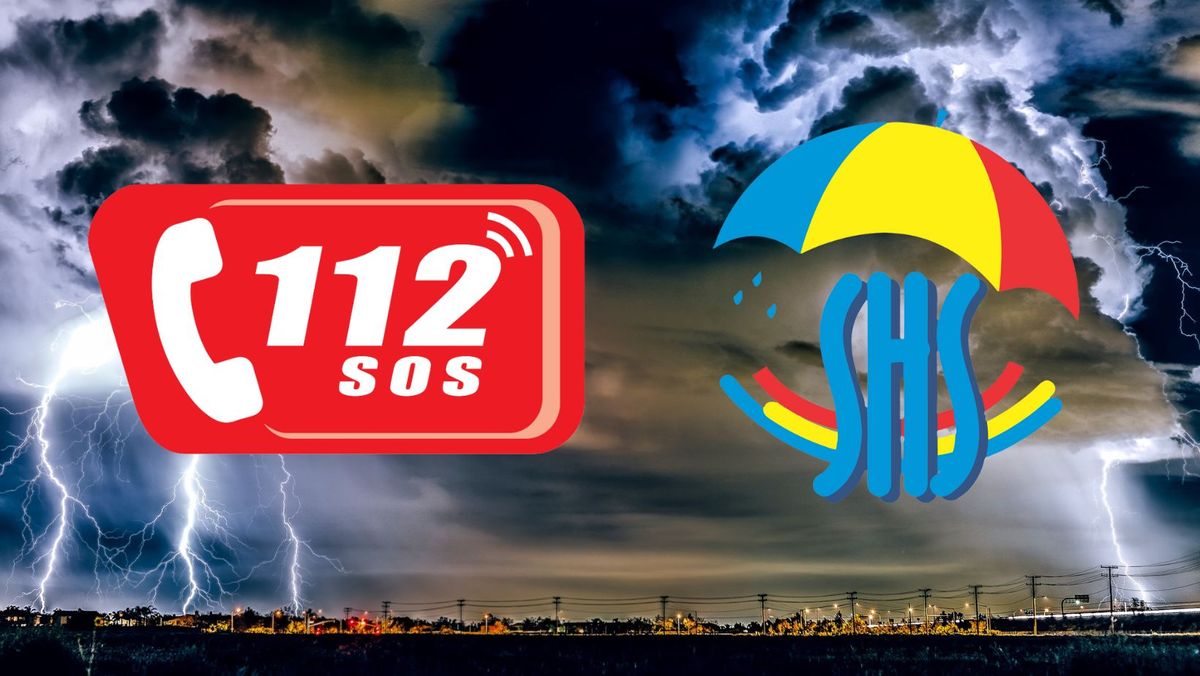 Serviciul 112 și SHS vor acționa mai eficient pe timp de condiții meteorologice extreme