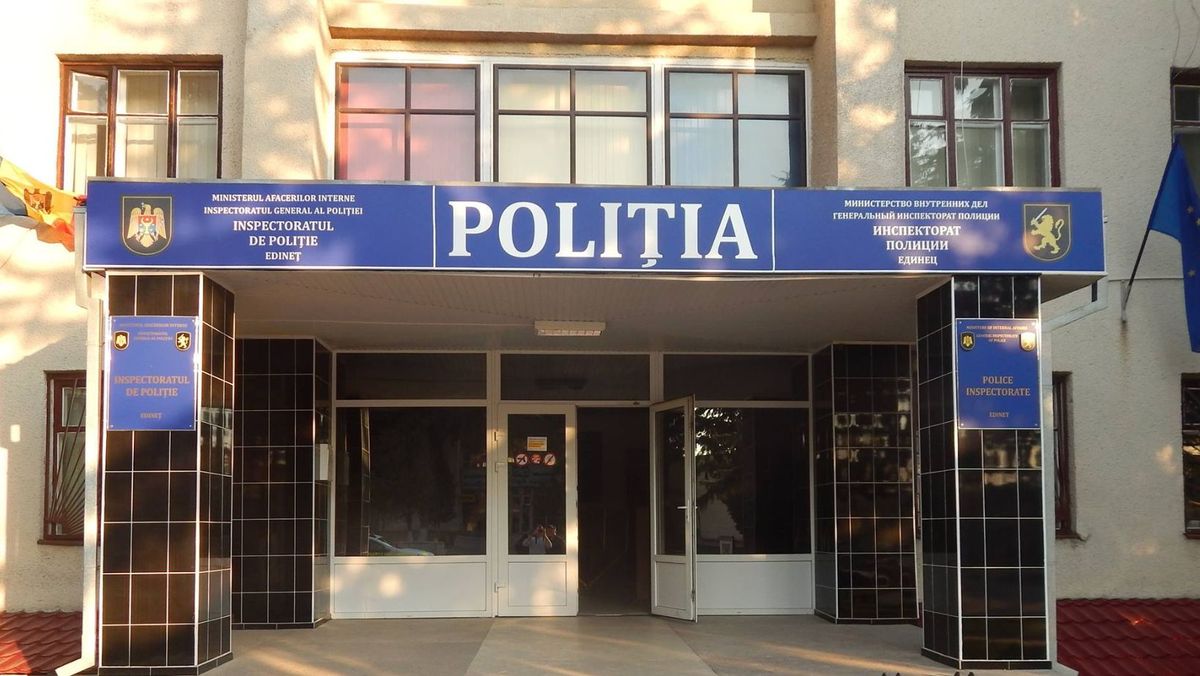 O femeie din orașul Cupcini a vandalizat sediul Inspectoratului de Poliție Edineț