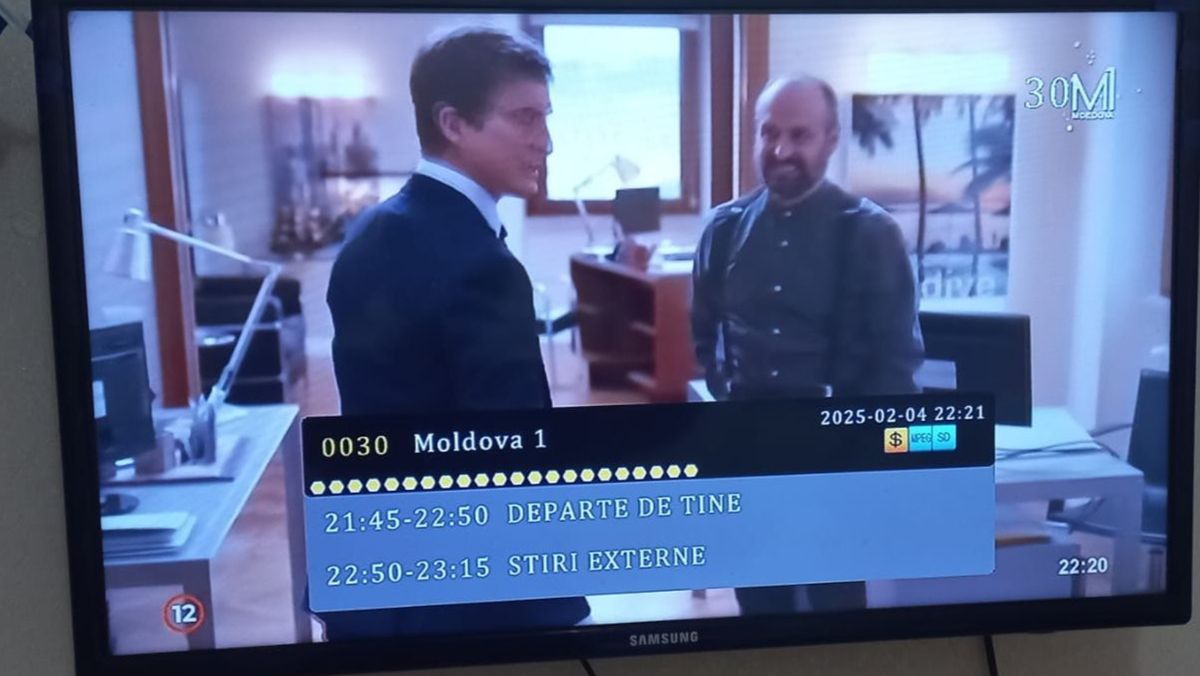 Postul public de televiziune Moldova 1 a început să fie difuzat în stânga Nistrului