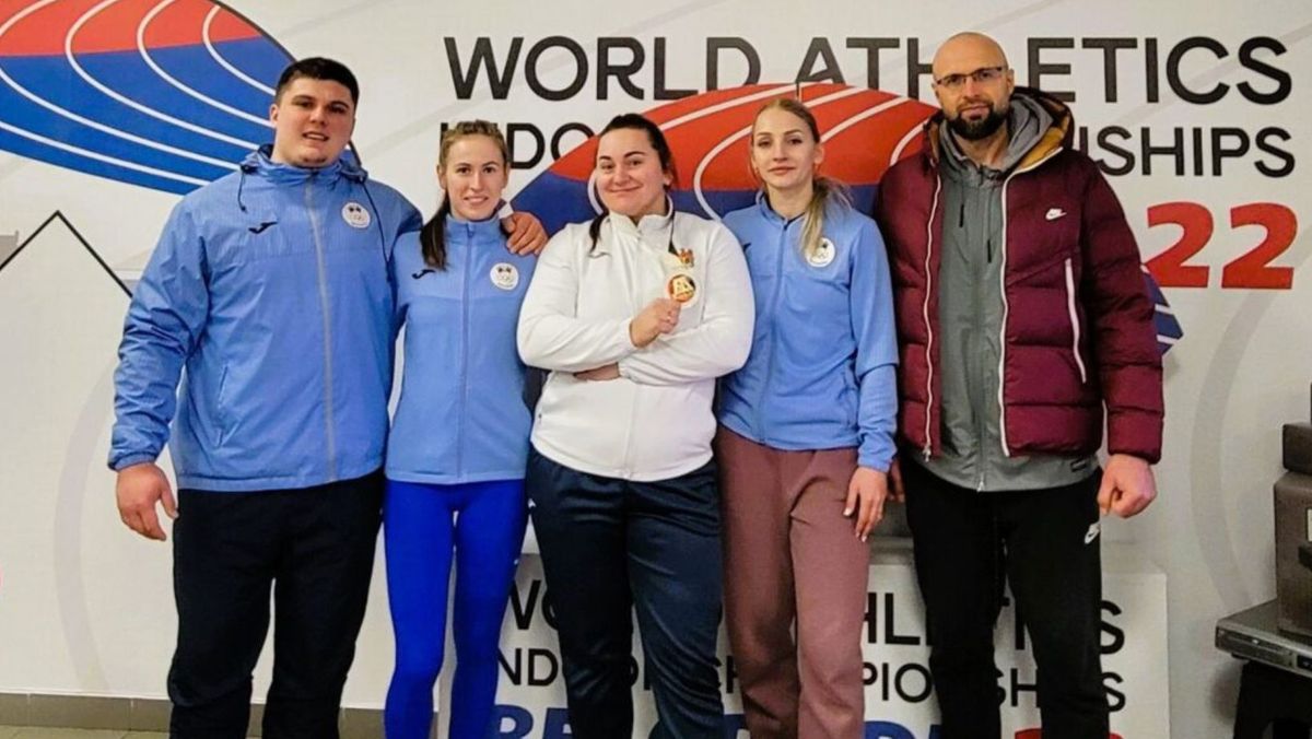 Atleta Dimitriana Bezede a cucerit din nou aurul la Campionatul balcanic în sală pentru seniori