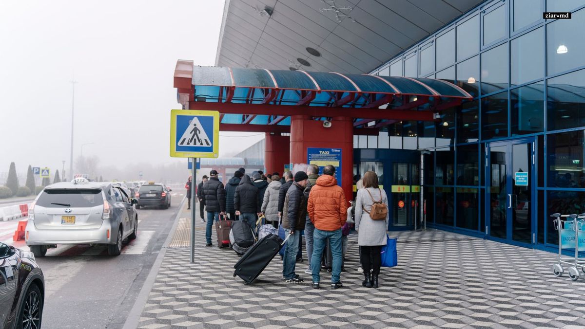 Peste 330 de mii de pasageri au traversat Aeroportul Chișinău în ianuarie. Prognozele, depășite cu 157,3%