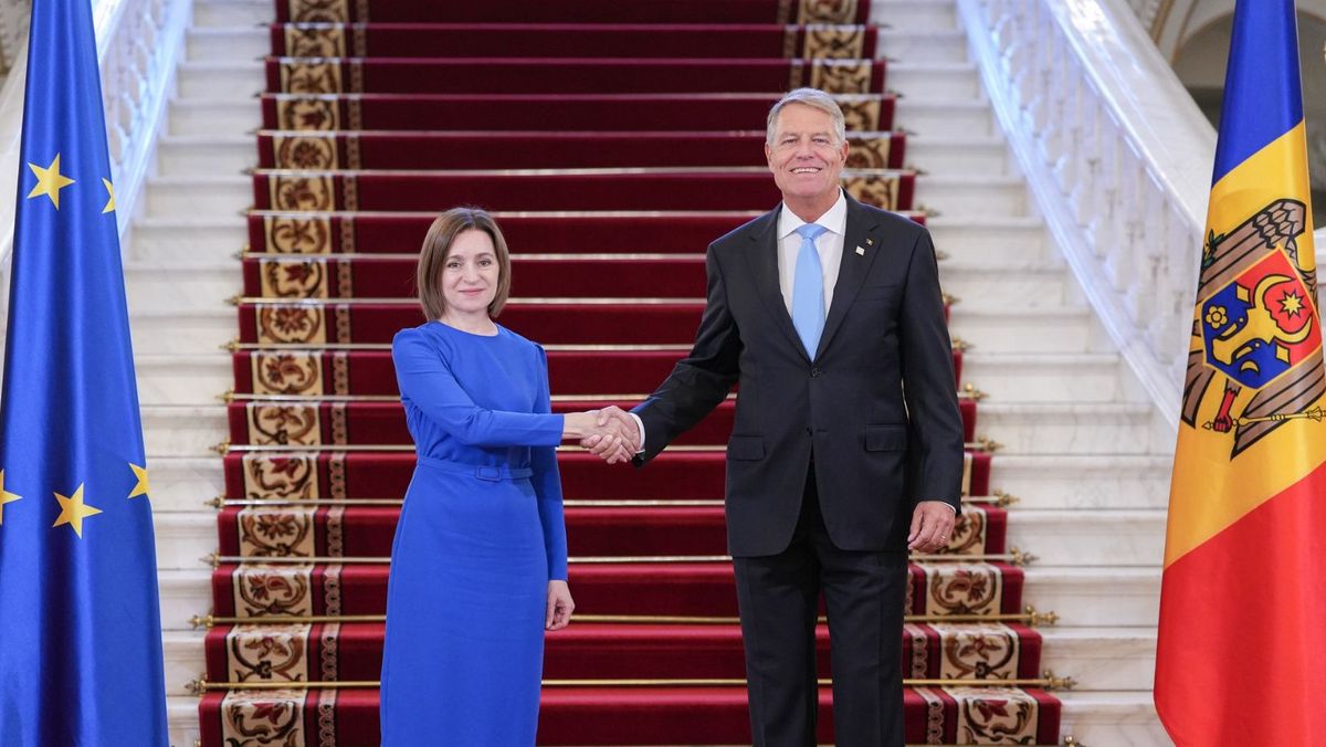 Maia Sandu îi mulțumește lui Klaus Iohannis: „R. Moldova a avut la București un prieten de nădejde”