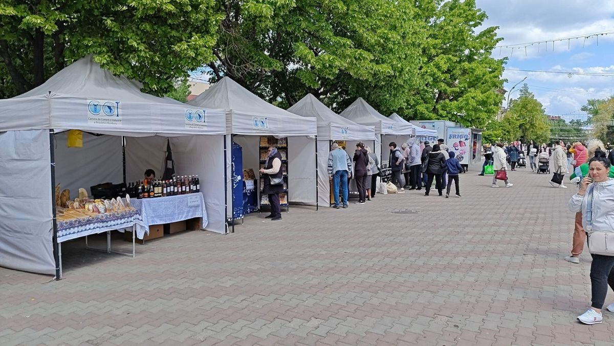 Târg de primăvară la Bălți. Locuitorii din nordul țării sunt invitați să cumpere produse autohtone