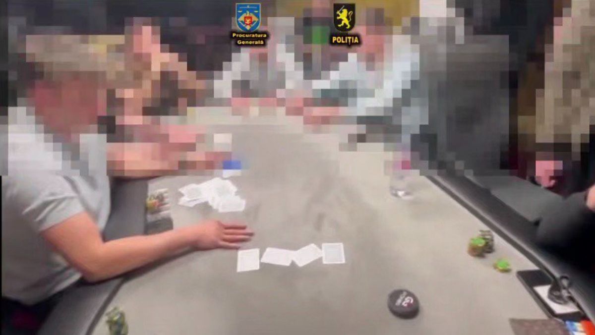 VIDEO/ O rețea de jocuri de noroc ilegale a fost descoperită de polițiștii din Chișinău
