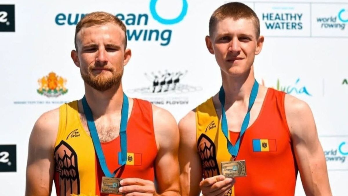 Nichita Naumciuc și Dmitrii Zincenco au cucerit bronzul la Campionatul European de canotaj