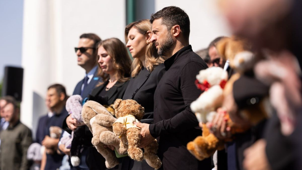 Ziua internațională a copiilor nevinovați victime ale invaziei ruse. Zelenski: „Rusia trebuie să răspundă”