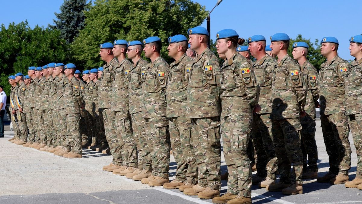 VIDEO / Un nou contingent de militari moldoveni pleacă în misiunea de menținere a păcii din Kosovo