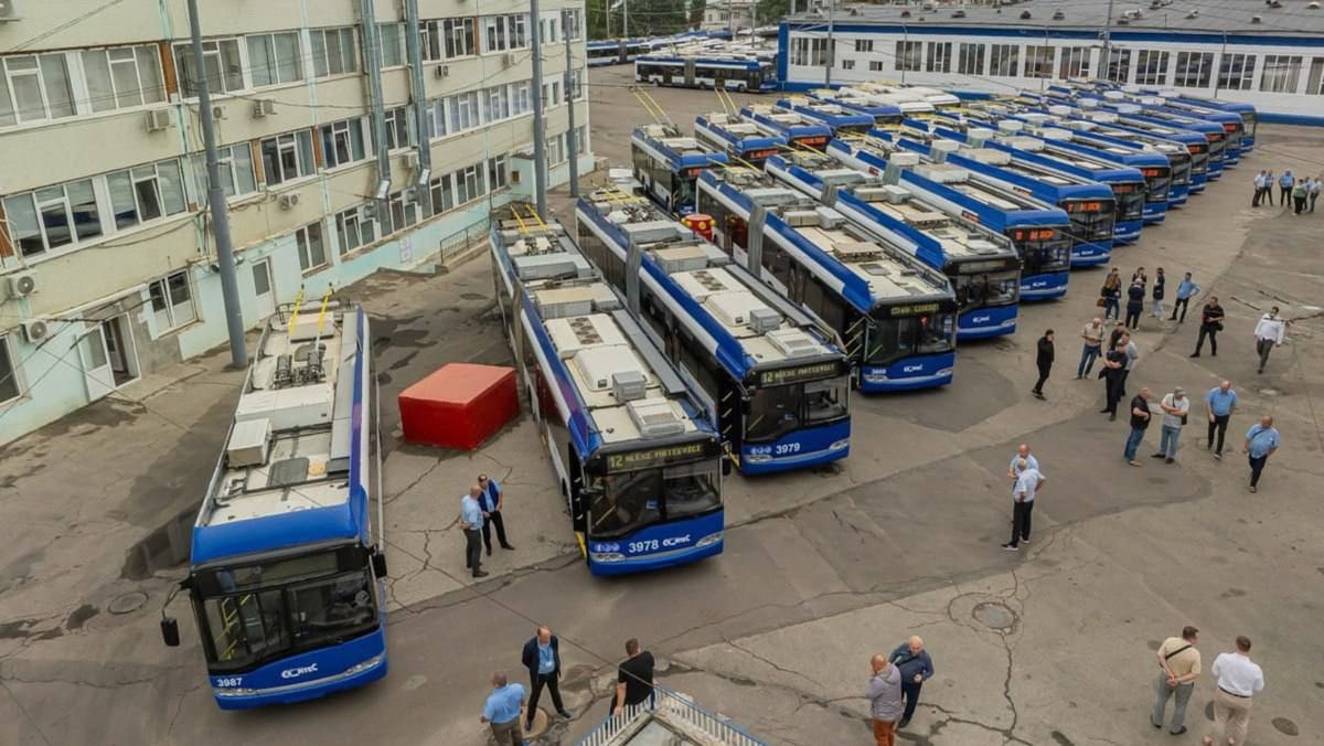 Pe străzile capitalei vor fi puse în circulație încă 21 de troleibuze. Au fost cumpărate din Estonia și Letonia