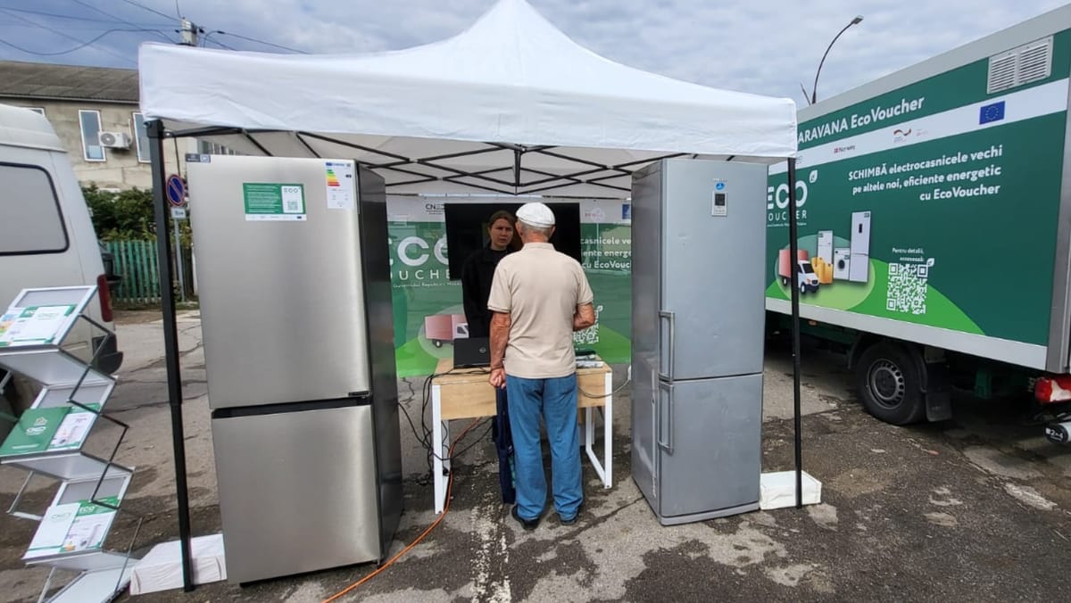 Alte peste 5.800 de familii din R. Moldova au primit vouchere pentru înlocuirea electrocasnicelor vechi