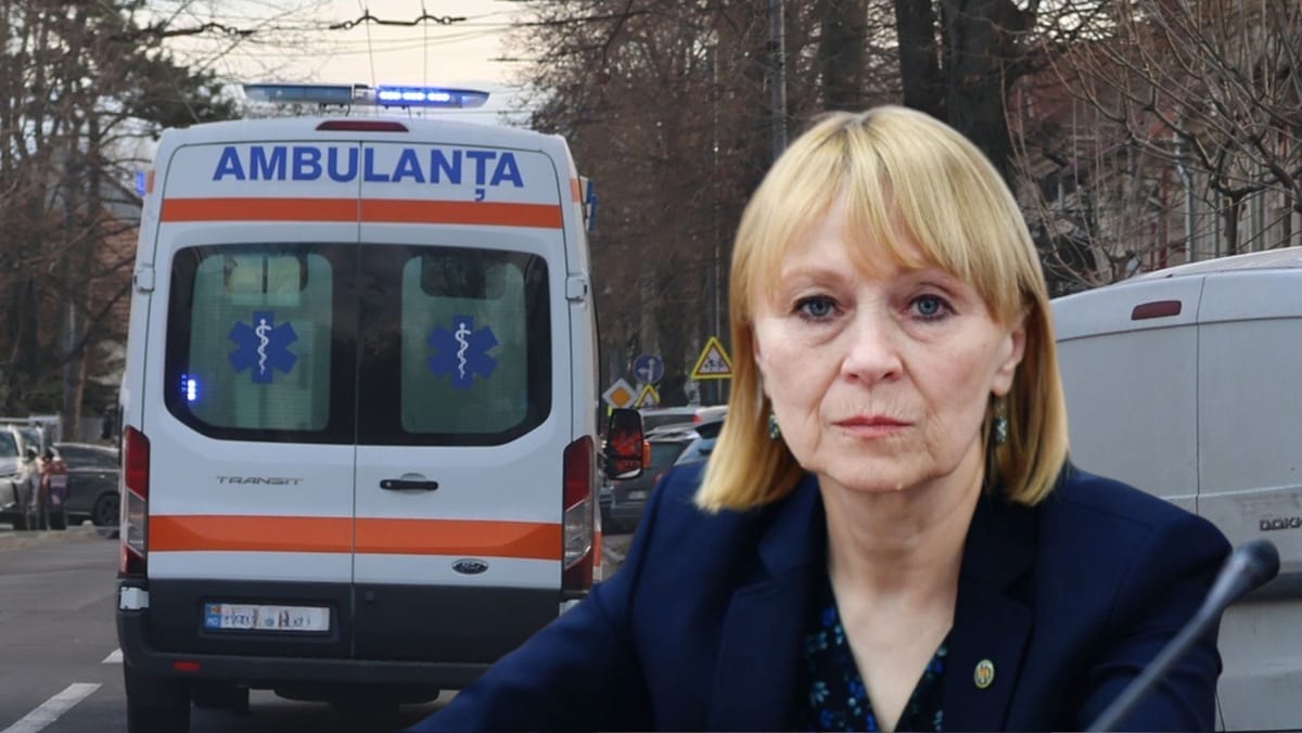 Ministra Sănătății cere demisia lucrărilor de pe ambulanță care ar fi furat un lanț din aur de la un pacient