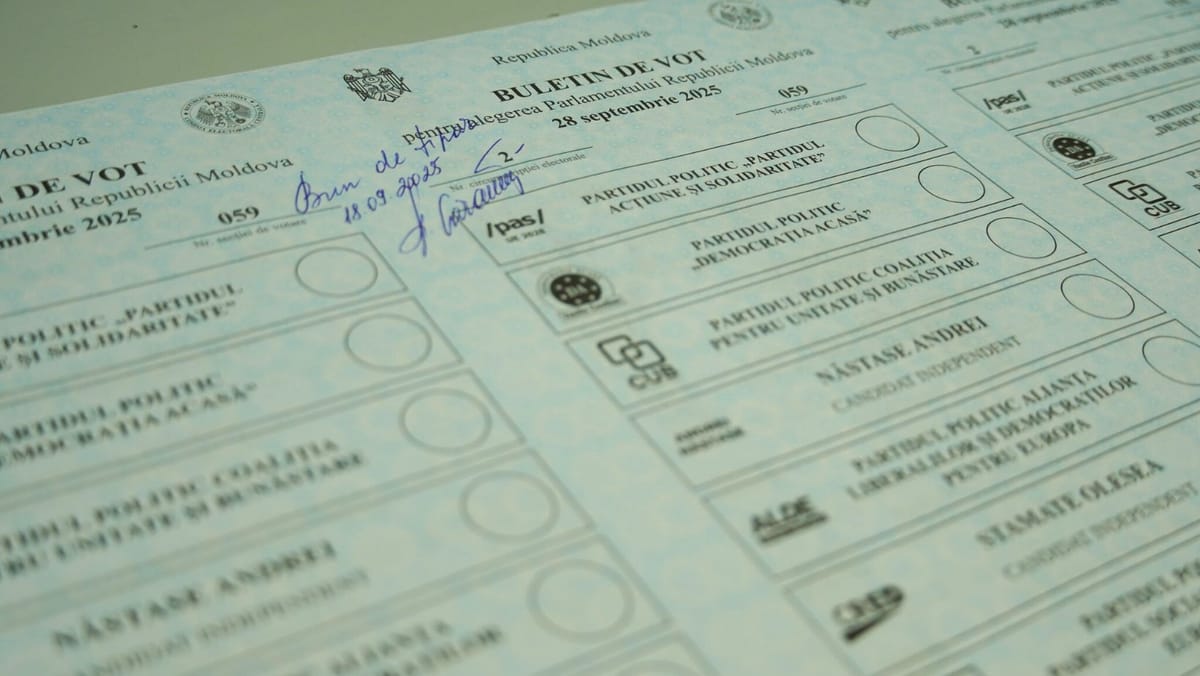 CEC a început tipărirea buletinelor care vor fi utilizate la secțiile de votare din țară