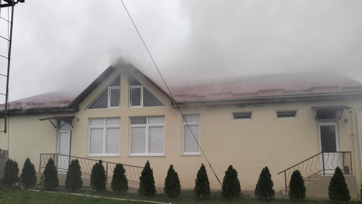 Incendiu la un azil de bătrâni din raionul Florești. Victime nu au fost raportate
